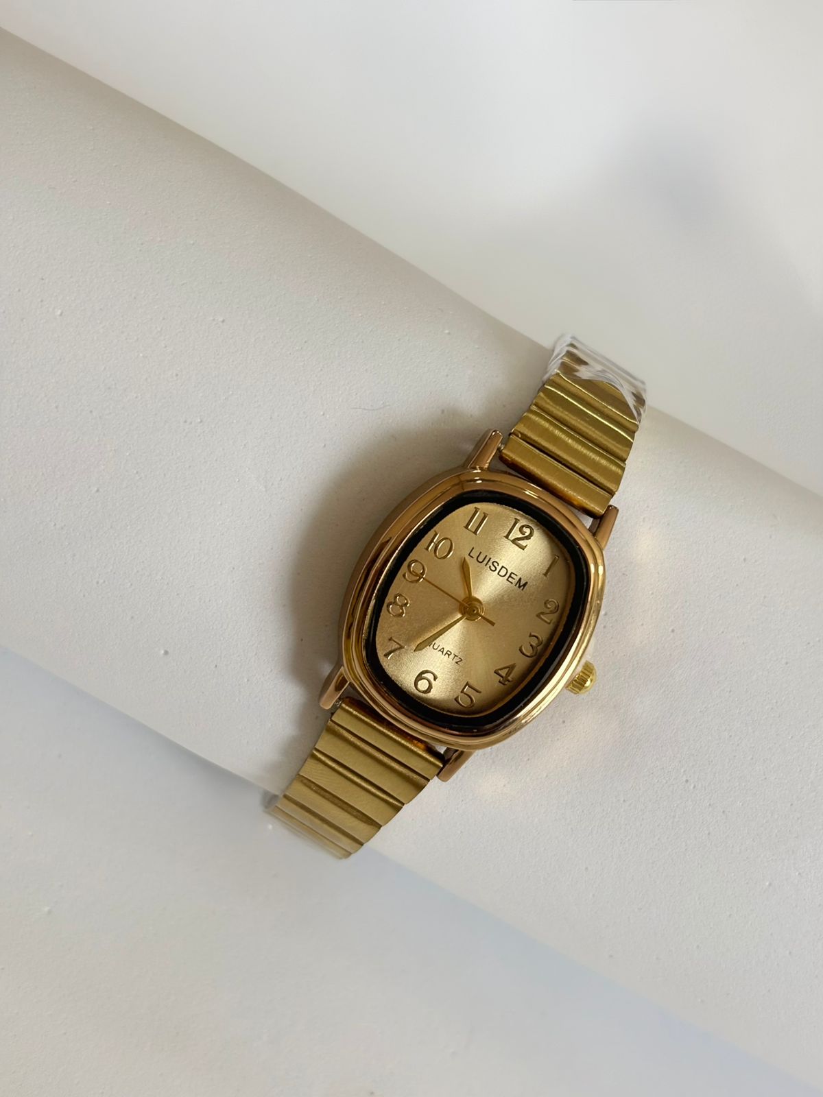 Relógio Feminino Luisdem Oval Mini Dourado